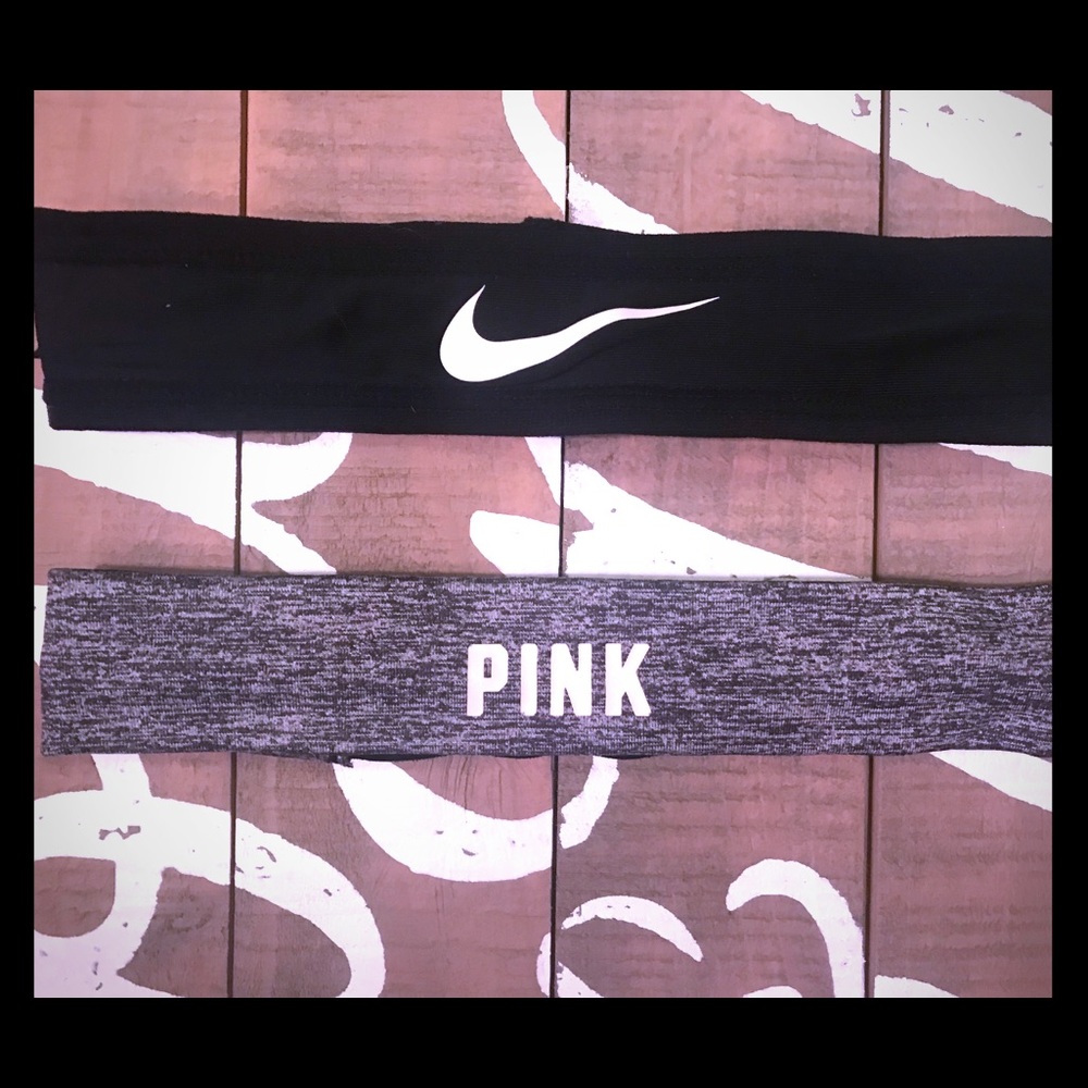 Pink/Nike Headbands